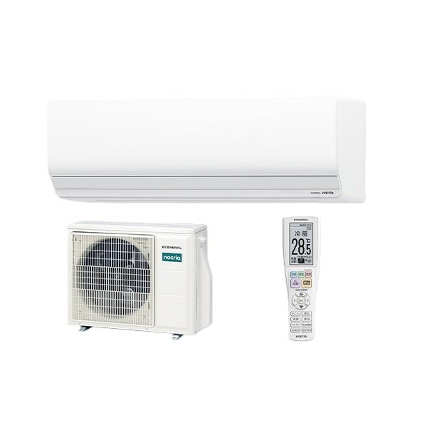 画像1: ゼネラル AS-Z286T エアコン 10畳 ルームエアコン Zシリーズ ノクリア 単相200V 10畳程度 (AS-Z285S の後継品) (1)