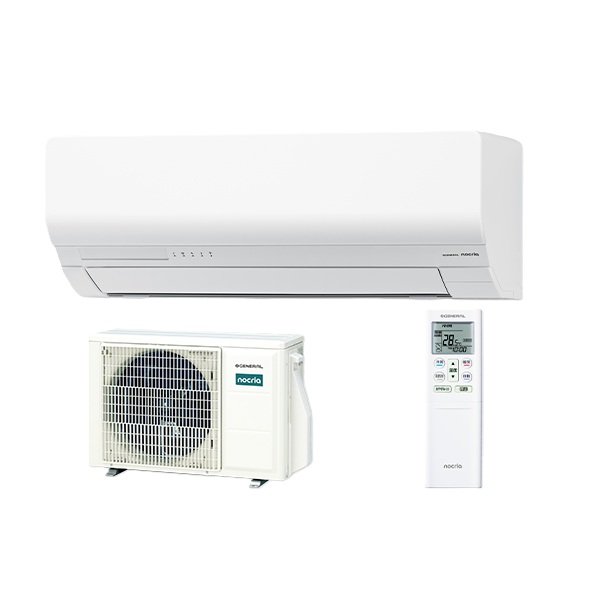 画像1: ゼネラル AS-W366T エアコン 12畳 ルームエアコン Wシリーズ ノクリア 単相100V 12畳程度 (AS-W365S の後継品) (1)