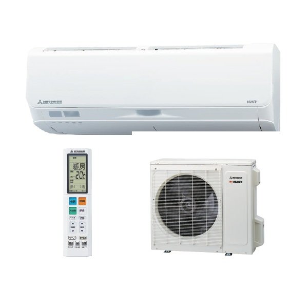 画像1: 三菱重工 SRK4026SK2-W エアコン 14畳 ルームエアコン SK 暖ガン ビーバーエアコン 寒冷地 単相200V 20A 14畳程度 ファインスノー (SRK4025SK2-Wの後継品) ♪ (1)