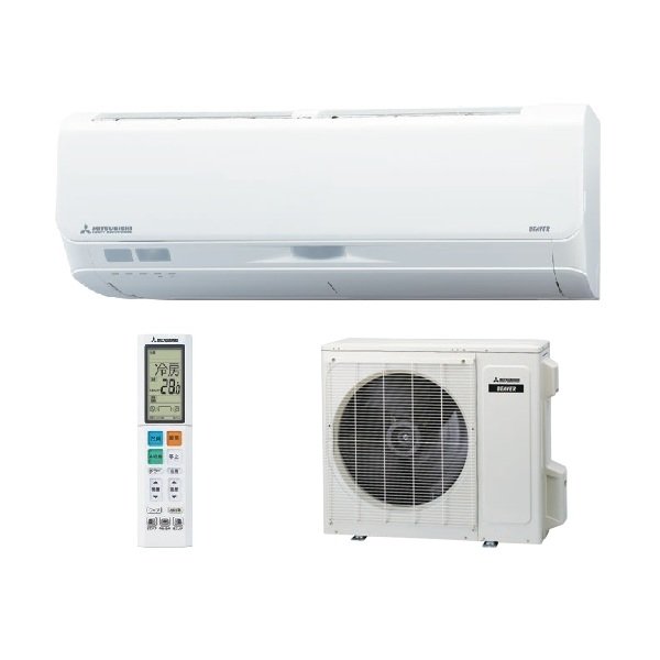 画像1: 三菱重工 SRK4026S2-W エアコン 14畳 ルームエアコン Sシリーズ ビーバーエアコン 単相200V 20A 14畳程度 ファインスノー (SRK4025S2-Wの後継品) ♪ (1)