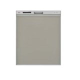 画像: リンナイ RSW-SD401A-SV 食洗機 ビルトイン 食器洗い乾燥機 幅45cm 深型スライドオープン ぎっしりカゴタイプ スタンダード 自立脚付きタイプ シルバー ♪∀