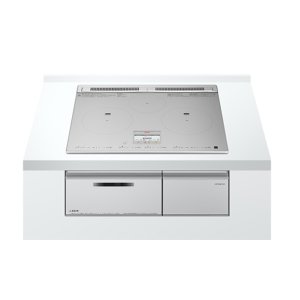 画像: 日立 HT-N8ASTF(S) IHクッキングヒーター ビルトイン 3口 IH N8ATシリーズ 鉄・ステンレス対応 幅60cm レンジフードファン連動 シルバー ♪