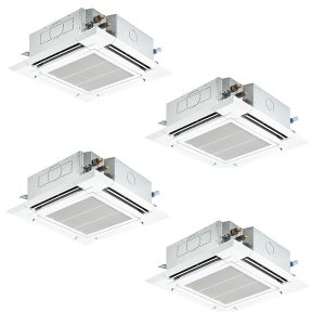 画像: 三菱 PLZD-ERMP224H6 業務用エアコン 4方向天井カセット i-スクエアタイプ スリムER 同時フォー P224形 8馬力 三相200V ワイヤード ♪∀