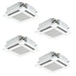 画像1: 三菱 PLZD-ERMP280H6 業務用エアコン 4方向天井カセット i-スクエアタイプ スリムER 同時フォー P280 10馬力 三相200V ワイヤード ♪∀ (1)