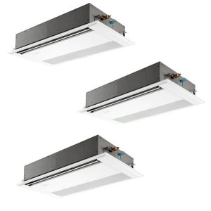 画像: 三菱 PMZT-ZRMP224F6 業務用エアコン 1方向天井カセット スリムZR 同時トリプル P224形 8馬力 三相200V ワイヤード ♪∀
