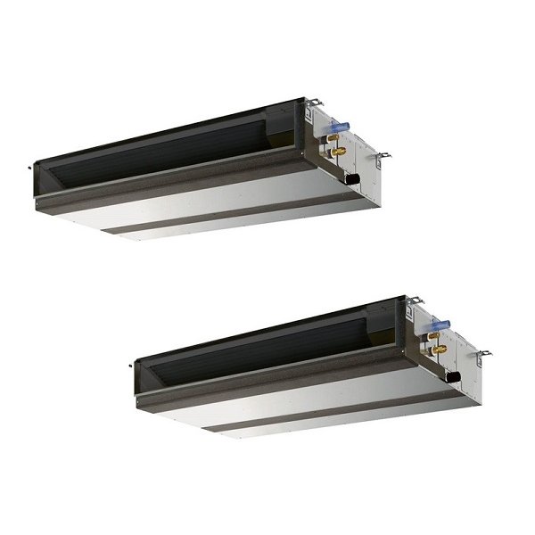 画像1: 三菱 PEZX-ERMP280D6 業務用エアコン 天井埋込 スリムER 同時ツイン P280 10馬力 三相200V ワイヤード ♪∀ (1)