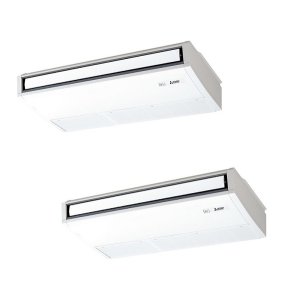 画像: 三菱 PCZX-ZRMP140KL6 業務用エアコン 天吊 スリムZR 同時ツイン P140形 5馬力 三相200V ワイヤレス ♪∀