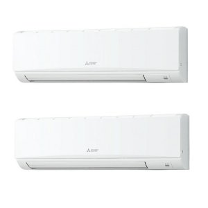 画像: 三菱 PKZX-ERMP140K6 業務用エアコン 壁掛 スリムER 同時ツイン P140形 5馬力 三相200V ワイヤード ♪∀