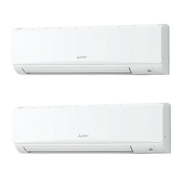 画像1: 三菱 PKZX-ERMP140K6 業務用エアコン 壁掛 スリムER 同時ツイン P140形 5馬力 三相200V ワイヤード ♪∀ (1)