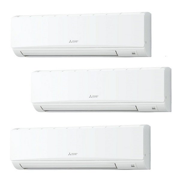 画像1: 三菱 PKZT-ERMP224K6 業務用エアコン 壁掛 スリムER 同時トリプル P224形 8馬力 三相200V ワイヤード ♪∀ (1)