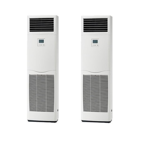 画像1: 三菱 PSZX-ERMP140K6 業務用エアコン 床置 スリムER 同時ツイン P140形 5馬力 三相200V ♪∀ (1)