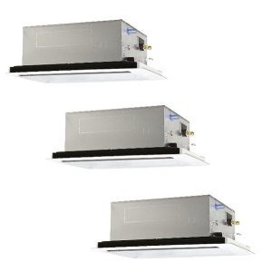 画像: 三菱 PLZT-HRMP160L6 業務用エアコン 2方向天井カセット ズバ暖スリム Hシリーズ 同時トリプル P160形 6馬力 三相200V ワイヤード ♪