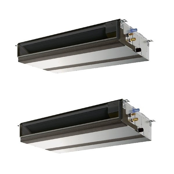 画像1: 三菱 PEZX-HRMP112D6 業務用エアコン 天井埋込 ズバ暖スリム Hシリーズ 同時ツイン P112形 4馬力 三相200V ワイヤード ♪ (1)