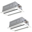 画像1: 日立 RCID-GP112RGHP11 業務用エアコン てんかせ2方向 同時ツイン 省エネの達人プレミアム 112型 4.0馬力 三相200V ♪ (1)