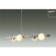 画像1: 大光電機(DAIKO) DPN-42626YG ペンダント 調光(調光器別売) 電球色 LED ランプ付 フランジタイプ ホワイトブロンズ (1)
