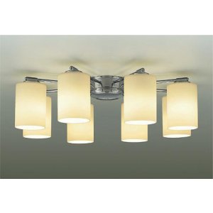画像: [9月発売] 大光電機(DAIKO) DCH-38222YG シャンデリア 10畳 調光(調光器別売) 電球色 LED ランプ付 クローム