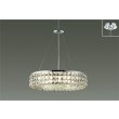 画像1: 大光電機(DAIKO) DCH-42567YG シャンデリア 調光(調光器別売) 電球色 LED ランプ付 クローム (1)