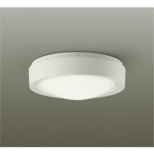 画像: 大光電機(DAIKO) DWP-42519W アウトドアライト 軒下シーリング 非調光 昼白色 LED内蔵 防雨形 ホワイト