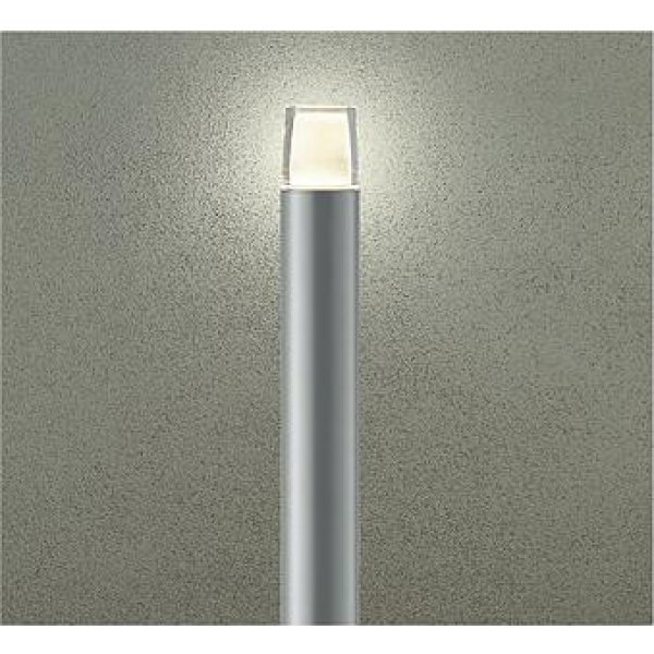 画像1: 大光電機(DAIKO) DWP-42736YG アウトドアライト ポール灯 調光(調光器別売) 電球色 LED ランプ付 防雨形 シルバー (1)