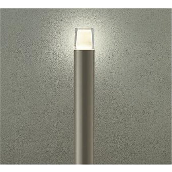 画像1: 大光電機(DAIKO) DWP-42737YG アウトドアライト ポール灯 調光(調光器別売) 電球色 LED ランプ付 防雨形 ウォームシルバー (1)