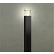 画像1: 大光電機(DAIKO) DWP-42744YG アウトドアライト ポール灯 調光(調光器別売) 電球色 LED ランプ付 防雨形 ブラック (1)