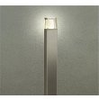 画像1: 大光電機(DAIKO) DWP-42746YG アウトドアライト ポール灯 調光(調光器別売) 電球色 LED ランプ付 防雨形 ウォームシルバー (1)