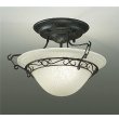 画像1: 大光電機(DAIKO) DCL-38930YG 小型シーリング 調光(調光器別売) 電球色 LED ランプ付 ブラックアンティーク (1)