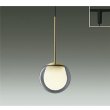 画像1: 大光電機(DAIKO) DPN-42776Y ペンダント 非調光 電球色 LED内蔵 プラグタイプ スモーク (1)