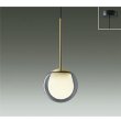 画像1: 大光電機(DAIKO) DPN-42777Y ペンダント 非調光 電球色 LED内蔵 フランジタイプ スモーク (1)