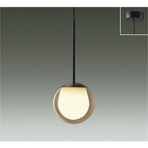 画像: 大光電機(DAIKO) DPN-42782Y ペンダント 非調光 電球色 LED内蔵 フランジタイプ アンバー