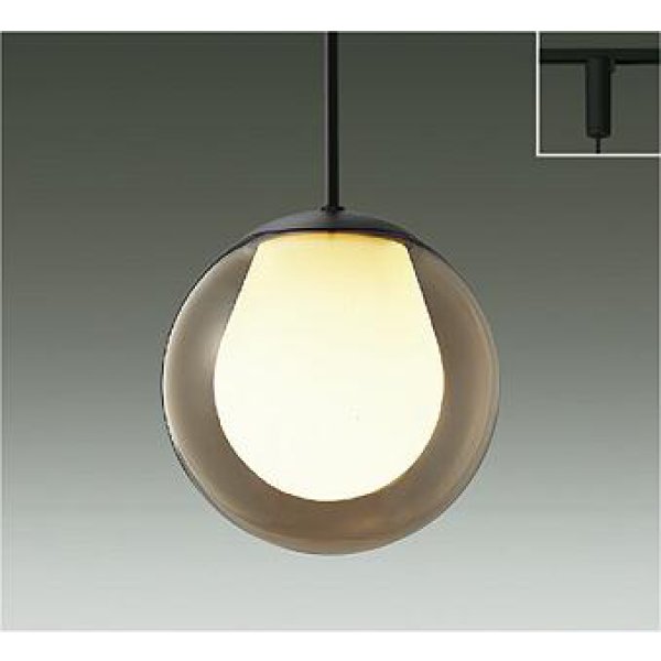 画像1: 大光電機(DAIKO) DPN-42783YG ペンダント 調光(調光器別売) 電球色 LED ランプ付 プラグタイプ アンバー (1)
