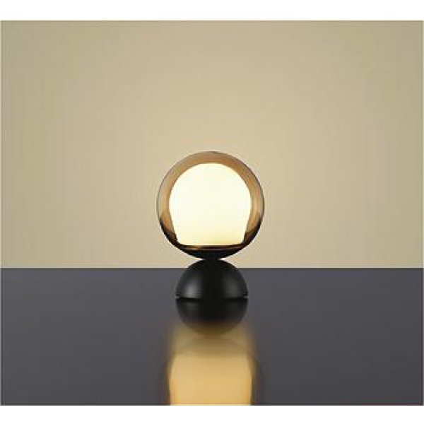 画像1: 大光電機(DAIKO) DST-42790Y スタンド 非調光 電球色 LED内蔵 ブラック (1)