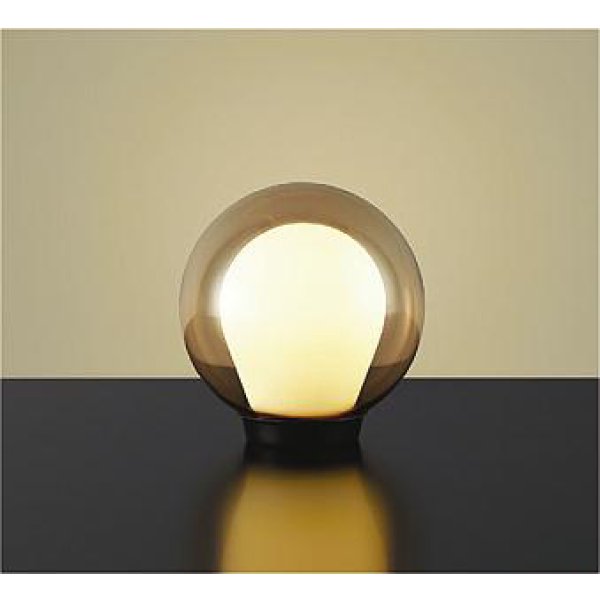 画像1: 大光電機(DAIKO) DST-42791Y スタンド 非調光 電球色 LED ランプ付 ブラック (1)