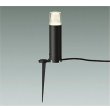 画像1: 大光電機(DAIKO) DWP-42738Y アウトドアライト ポール灯 非調光 電球色 LED ランプ付 防雨形 ブラック (1)