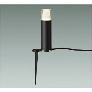 画像: 大光電機(DAIKO) DWP-42738Y アウトドアライト ポール灯 非調光 電球色 LED ランプ付 防雨形 ブラック