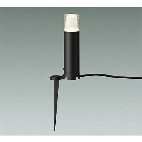 画像1: 大光電機(DAIKO) DWP-42738Y アウトドアライト ポール灯 非調光 電球色 LED ランプ付 防雨形 ブラック (1)