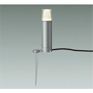 画像: 大光電機(DAIKO) DWP-42739Y アウトドアライト ポール灯 非調光 電球色 LED ランプ付 防雨形 シルバー