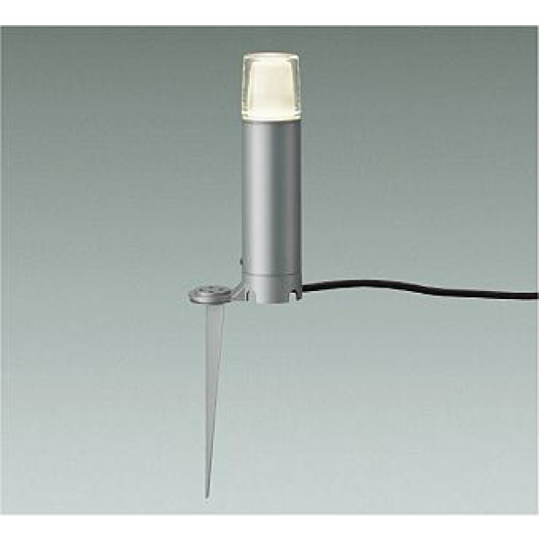画像1: 大光電機(DAIKO) DWP-42739Y アウトドアライト ポール灯 非調光 電球色 LED ランプ付 防雨形 シルバー (1)