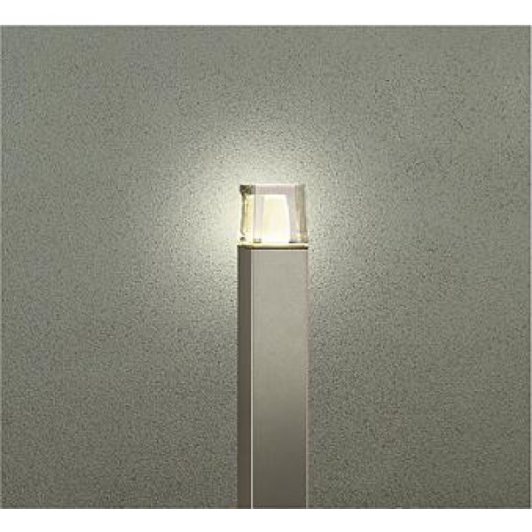 画像1: 大光電機(DAIKO) DWP-42743YG アウトドアライト ポール灯 調光(調光器別売) 電球色 LED ランプ付 防雨形 ウォームシルバー (1)