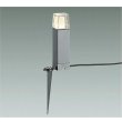 画像1: 大光電機(DAIKO) DWP-42748Y アウトドアライト ポール灯 非調光 電球色 LED ランプ付 防雨形 シルバー (1)