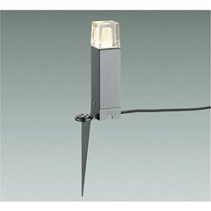 画像: 大光電機(DAIKO) DWP-42748Y アウトドアライト ポール灯 非調光 電球色 LED ランプ付 防雨形 シルバー