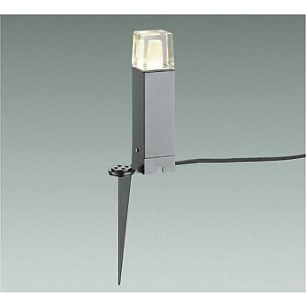 画像1: 大光電機(DAIKO) DWP-42748Y アウトドアライト ポール灯 非調光 電球色 LED ランプ付 防雨形 シルバー (1)