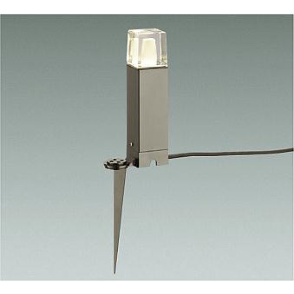 画像1: 大光電機(DAIKO) DWP-42749Y アウトドアライト ポール灯 非調光 電球色 LED ランプ付 防雨形 ウォームシルバー (1)