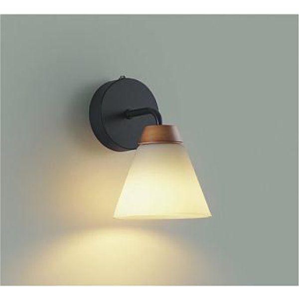 画像1: 大光電機(DAIKO) DBK-41977YG ブラケット 調光(調光器別売) 電球色 LED ランプ付 ウォールナット (1)