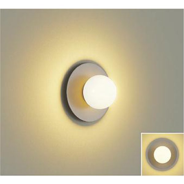 画像1: 大光電機(DAIKO) DBK-42706YG ブラケット 調光(調光器別売) 電球色 LED内蔵 ペールグレー (1)