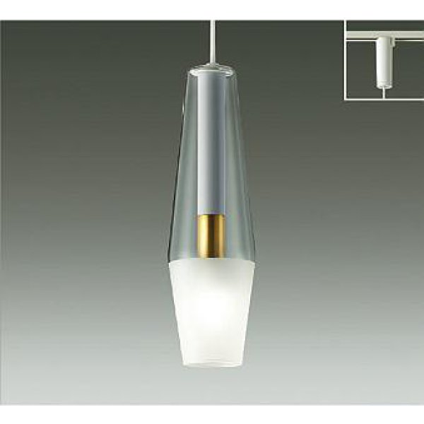 画像1: 大光電機(DAIKO) DPN-41186YG ペンダント 調光(調光器別売) 電球色 LED ランプ付 プラグタイプ ペールグレー (1)