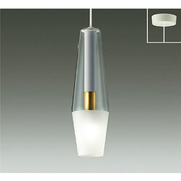 画像1: 大光電機(DAIKO) DPN-41187YG ペンダント 調光(調光器別売) 電球色 LED ランプ付 フランジタイプ ペールグレー (1)