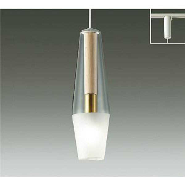 画像1: 大光電機(DAIKO) DPN-41188YG ペンダント 調光(調光器別売) 電球色 LED ランプ付 プラグタイプ メープル (1)