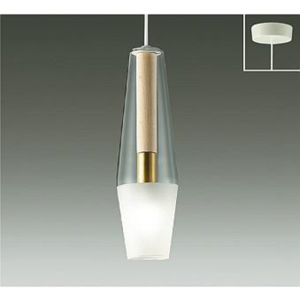 画像1: 大光電機(DAIKO) DPN-41189YG ペンダント 調光(調光器別売) 電球色 LED ランプ付 フランジタイプ メープル (1)