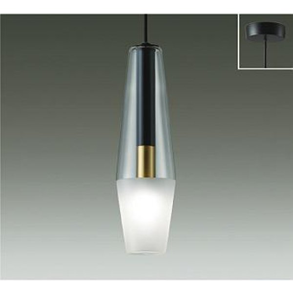 画像1: 大光電機(DAIKO) DPN-41429YG ペンダント 調光(調光器別売) 電球色 LED ランプ付 フランジタイプ ブラック (1)